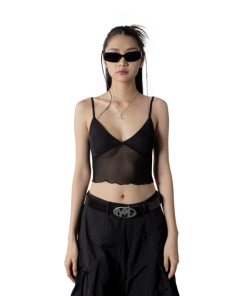 MESH TOP * black