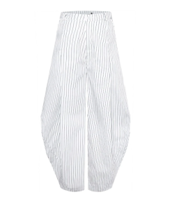 WHITE TAILORED TROUSERS