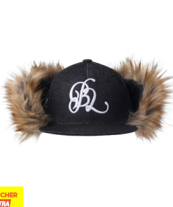 Feather snapback ( nón jean )